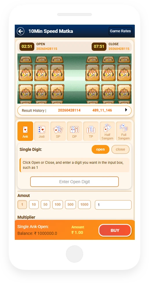 Satta Matka Game -MARKET & DRAW SCHEDULE