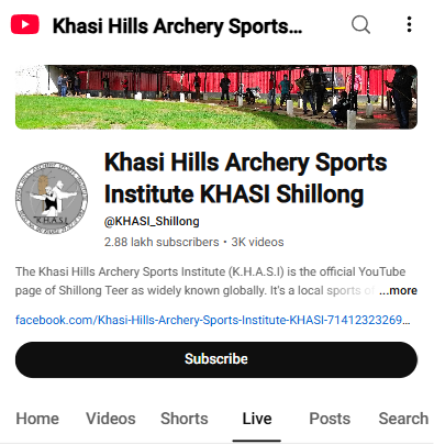Khasi Hills Archery Sports Institute KHASI Shillong