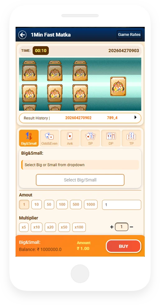 Fast Matka Lottery Game screenshots